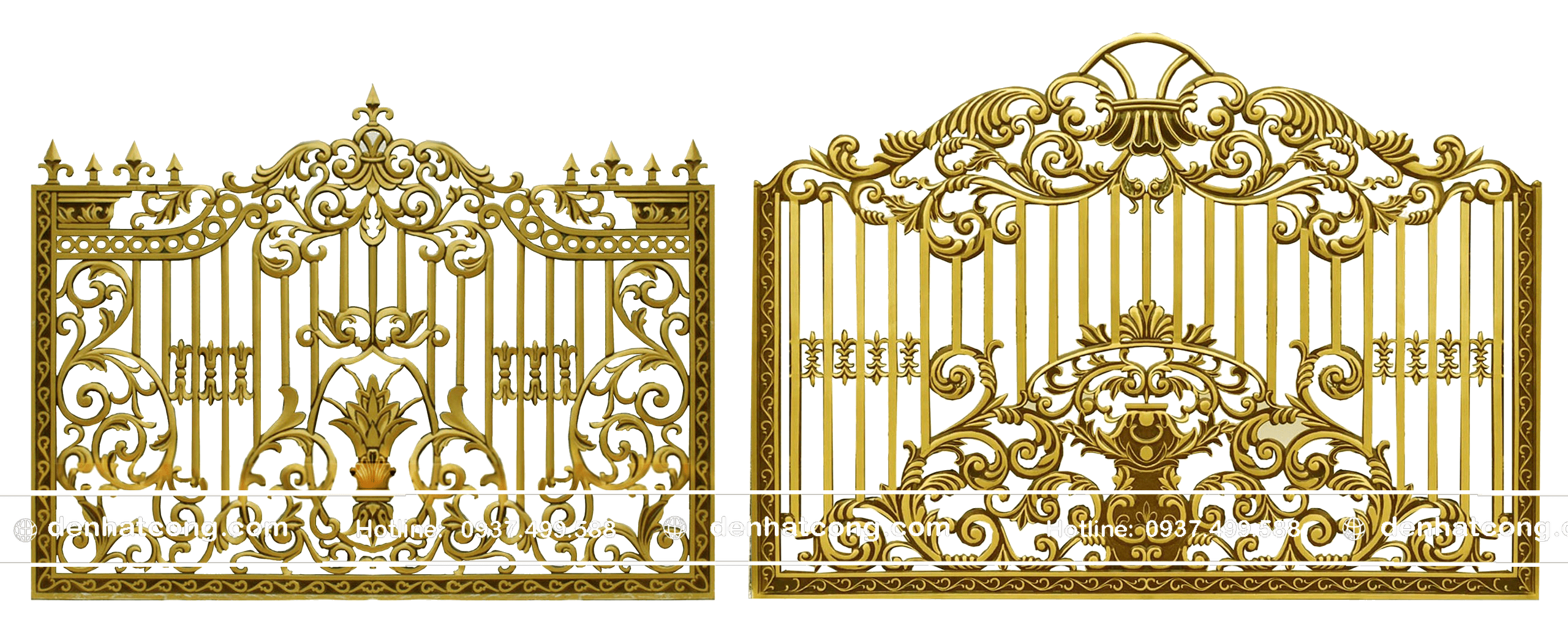 Hàng rào nhôm đúc mẫu HR -060