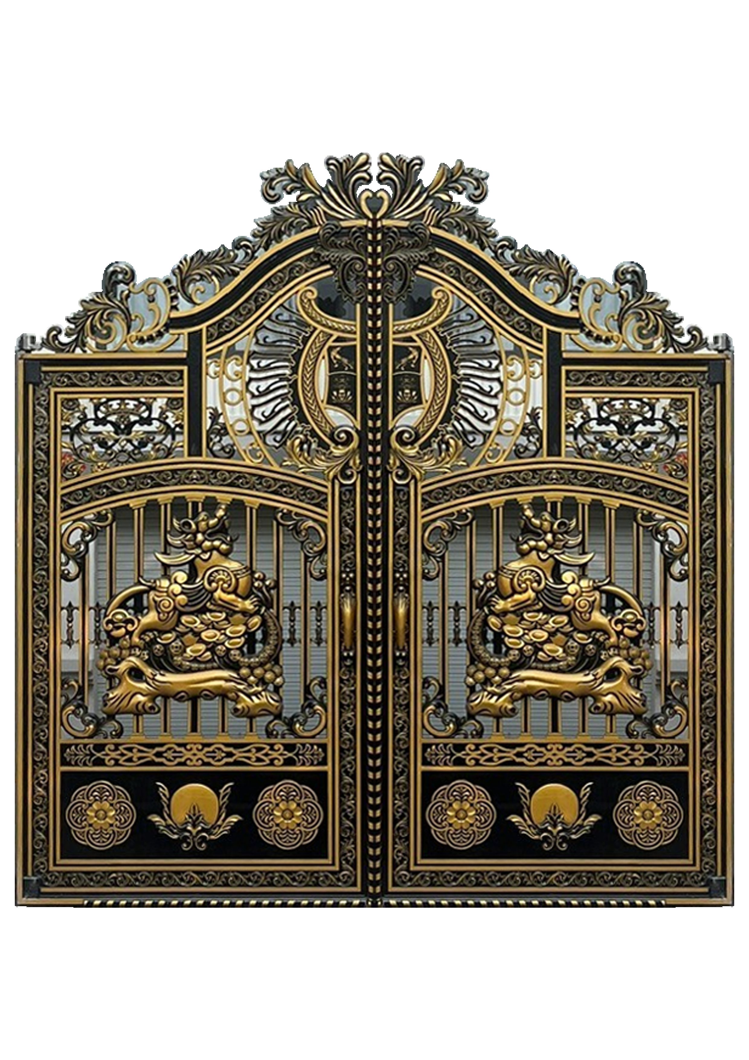 Cổng nhôm đúc Buckingham