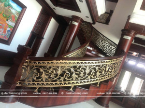 Cầu thang nhôm đúc - CT080