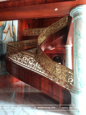 Cầu thang nhôm đúc - CT075