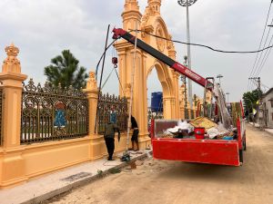 Hàng rào nhôm đúc Biệt Thự