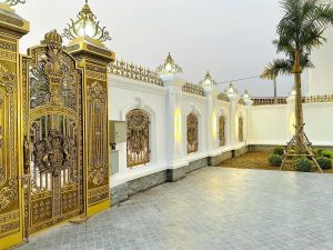 Công trình hàng rào sân vườn